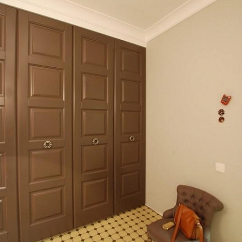 Шкаф в прихожую "Шоколадка"