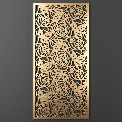 Декоративное пано, перегородка для зонирования. Дизайн Н - 72