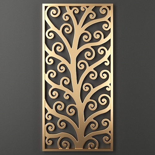 Декоративное пано, перегородка для зонирования. Дизайн Н - 69