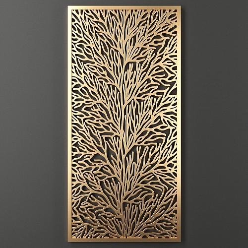 Декоративное пано, перегородка для зонирования. Дизайн Н - 86