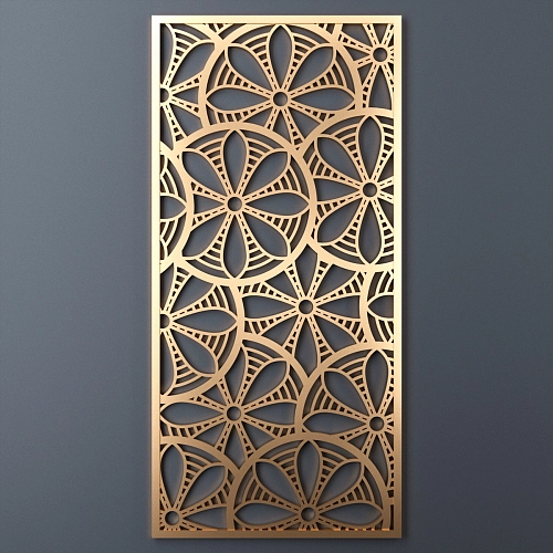 Декоративное пано, перегородка для зонирования. Дизайн Н - 19