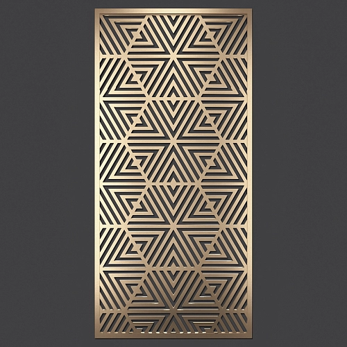 Декоративное пано, перегородка для зонирования. Дизайн Н - 106