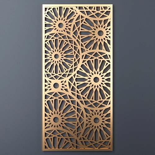 Декоративное пано, перегородка для зонирования. Дизайн Н - 20