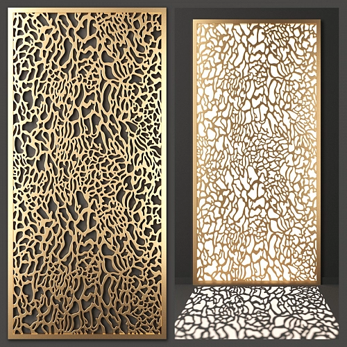 Декоративное пано, перегородка для зонирования.  Дизайн Н - 41