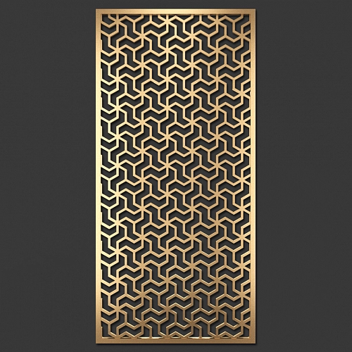 Декоративное пано, перегородка для зонирования. Дизайн Н - 38