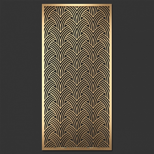 Декоративное пано, перегородка для зонирования.. Дизайн Н - 14