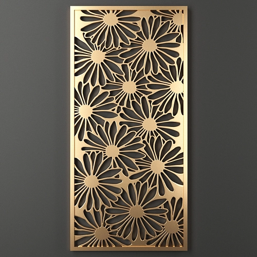 Декоративное пано, перегородка для зонирования.. Дизайн Н - 71