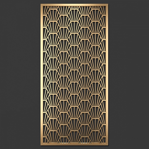 Декоративное пано, перегородка для зонирования.  Дизайн Н - 33