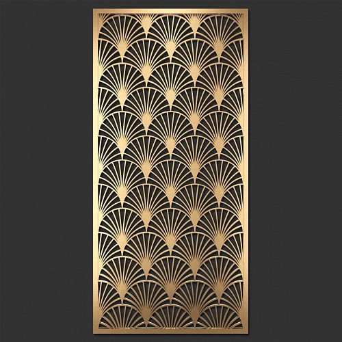 Декоративное пано, перегородка для зонирования. Дизайн Н - 16