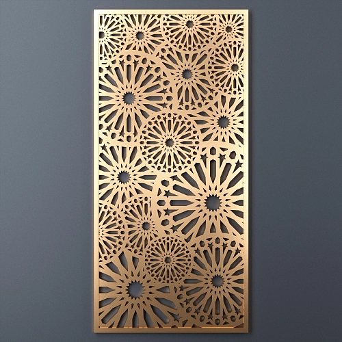 Декоративное пано, перегородка для зонирования. Дизайн Н - 22