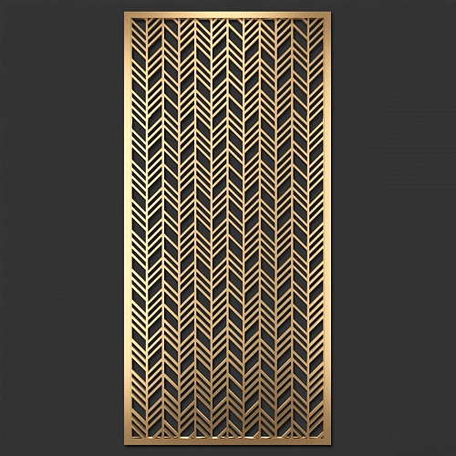 Декоративное пано, перегородка для зонирования. Дизайн Н - 31