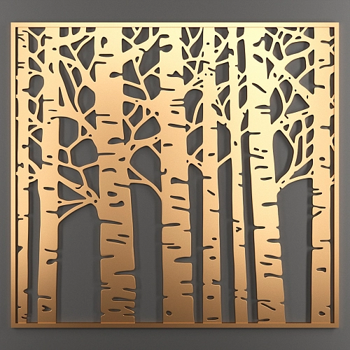 Декоративное пано, перегородка для зонирования.. Дизайн Н - 84