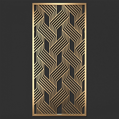 Декоративное пано, перегородка для зонирования.  Дизайн Н - 28