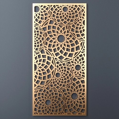 Декоративное пано, перегородка для зонирования.. Дизайн Н - 23