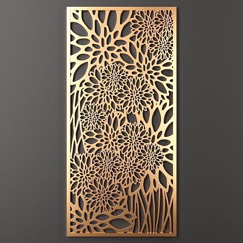 Декоративное пано, перегородка для зонирования. Дизайн Н - 63