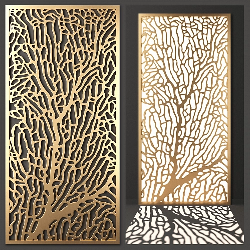 Декоративное пано, перегородка для зонирования.  Дизайн Н - 40