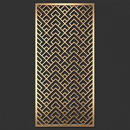 Декоративное пано, перегородка для зонирования. Дизайн Н - 30