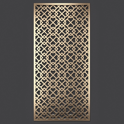 Декоративное пано, перегородка для зонирования. Дизайн Н - 124