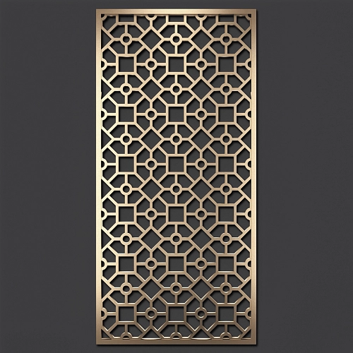 Декоративное пано, перегородка для зонирования. Дизайн Н - 55