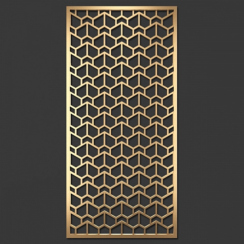 Декоративное пано, перегородка для зонирования.  Дизайн Н - 153