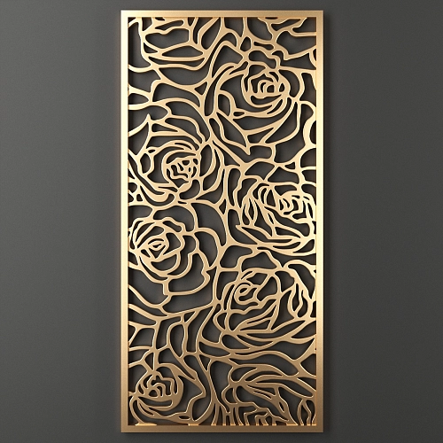 Декоративное пано, перегородка для зонирования.  Дизайн Н - 57