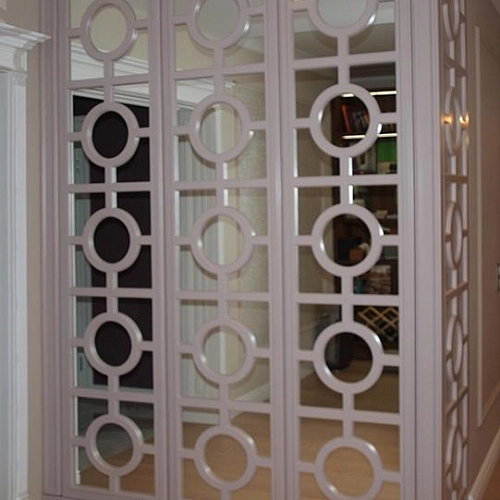 Встроенный шкаф с зеркалами