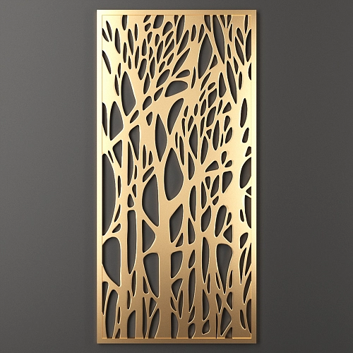 Декоративное пано, перегородка для зонирования. Дизайн Н - 74