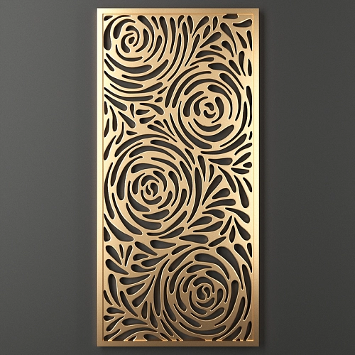 Декоративное пано, перегородка для зонирования. Дизайн Н - 58