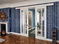 Раздвижная двухстворчатая дверь Честер