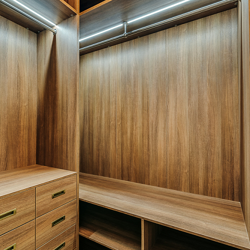 Красивая гардеробная