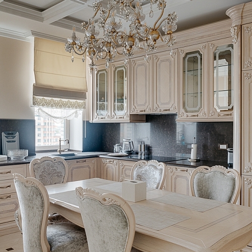 Красивая элитная кухня